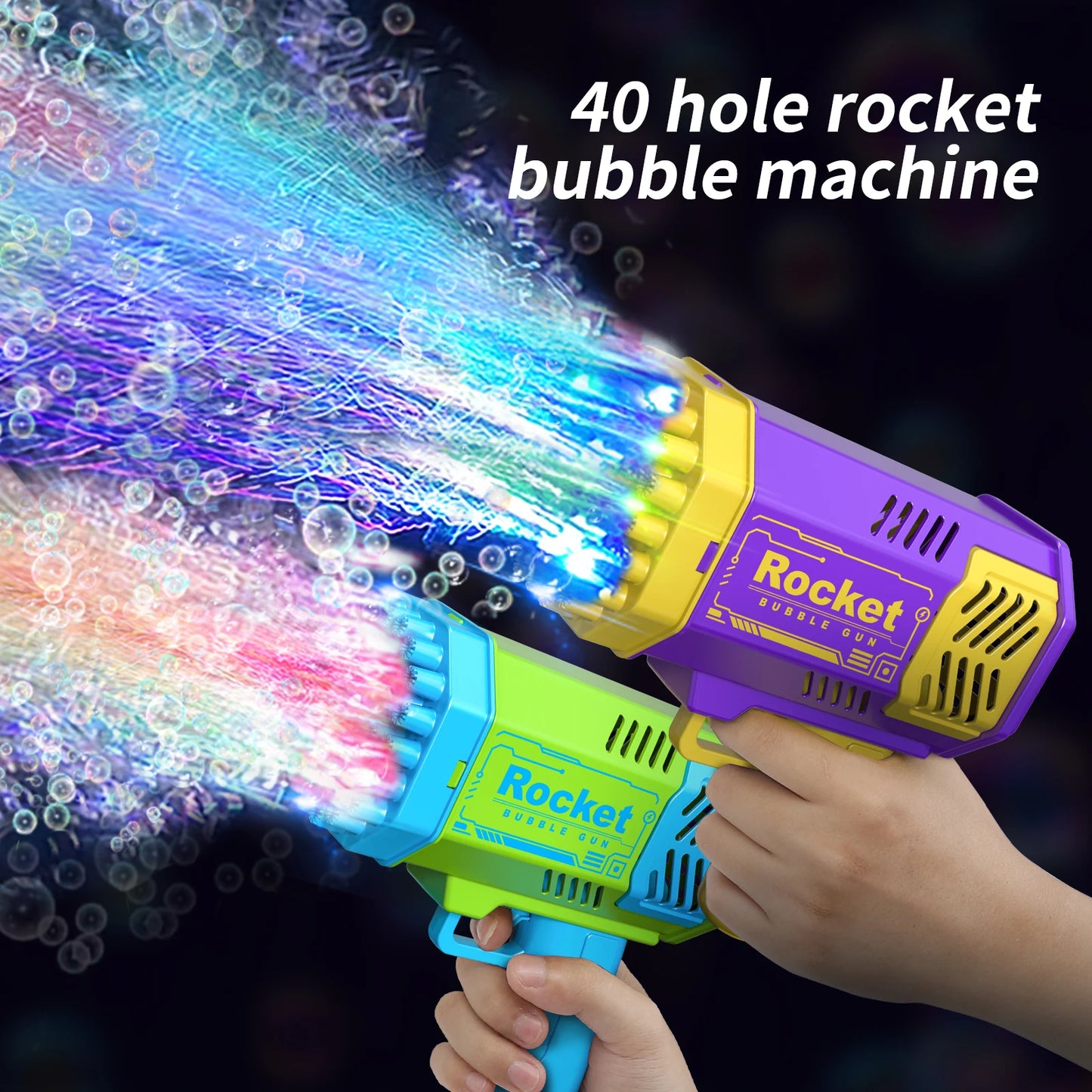 BubbleGun 40 Holes Rocket Launcher